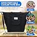 KRYO Insulated Portable Tote Bag Large picnic lunch cooler bag - Mens Womens travel totes shoulder strap- Thermal Insulation coolers for cold food beverages