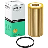Hisenic Oil Filter for 2.0L/2.5L, Fits Select Audi A3 A4 TT Quattro, Fits Select VW Passat Beetle Golf Jetta, Direct Replacement for OE# 06D115562