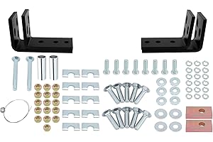 Universal Installation Kit w/Hardware and Brackets Compatible with 5th Wheel Trailer Hitches Installation Kit Replace# 30035,