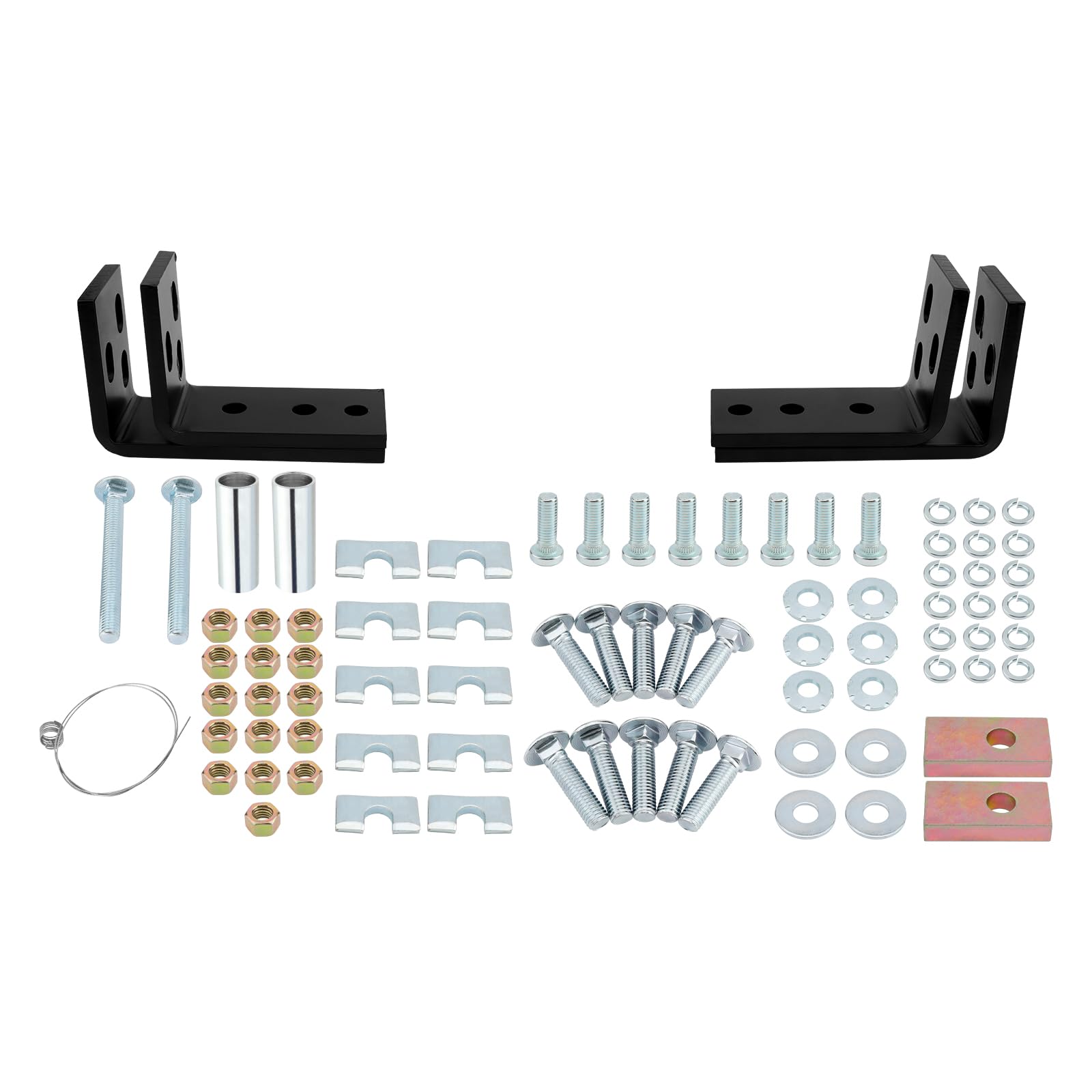 Photo 1 of Universal Installation Kit w/Hardware and Brackets Compatible with 5th Wheel Trailer Hitches Installation Kit Replace# 30035, 58058 (10-Bolt Design)