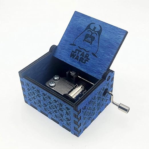 FGHFG Caja musical de Star Wars personalizable, diseño de Star Wars: Amazon.es: Hogar