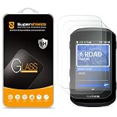 Supershieldz (3 Pack) Designed for Garmin Edge 850/550 Tempered Glass Screen Protector, Anti Scratch, Bubble Free