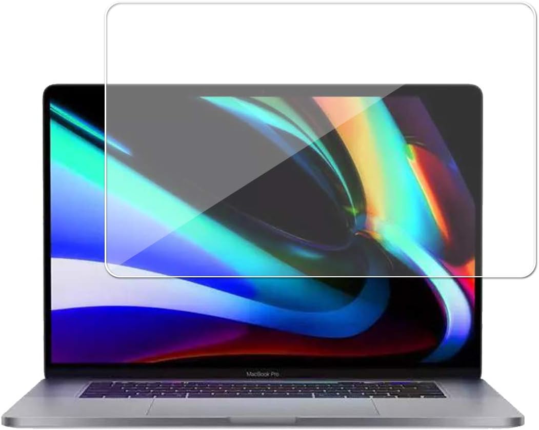 Compatible with MacBook Pro 16 Inch Tempered Glass Screen Protector Film Anti-Scratch Screen Cover 1 Pack