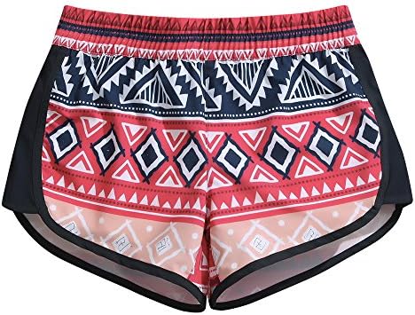 SULANG Women Summer Fashion Beach Board Shorts - Ultra Quick Dry, Slim Fit, 4-Way Stretch, 2.5 inches Inseam