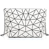 Orita Women Holographic Laser Envelope Clutch Handbag Shoulder Bag Purse