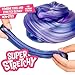 SLIME TIME Fluffy Slime Soft Colorful Egg Purple Glitter with Mix-in Beads (3 Pack)