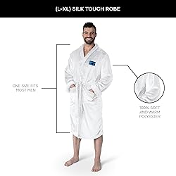 NFL Carolina Panthers Rollout Silk Touch Robe with