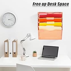 EASEPRES 5 Pocket Mesh Hanging Wall File
