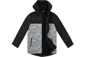 SNOW DREAMS Boys Spring Fall Winter Jacket Boys' Outerwear Jackets & Coats Hooded Waterproof