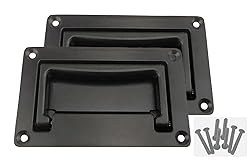 YUDTKK 2 Pack Zinc Alloy Recessed Pull Handles