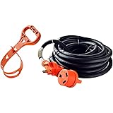GoWISE Power RVC3003 25-Feet RV Extension cord w/ Handles- 30 Amp Male to 30 Amp Female