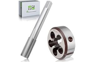 partszen Metric Thread Tap HSS Right Hand Thread Tap Plug Die M14 x 1.5mm Pitch