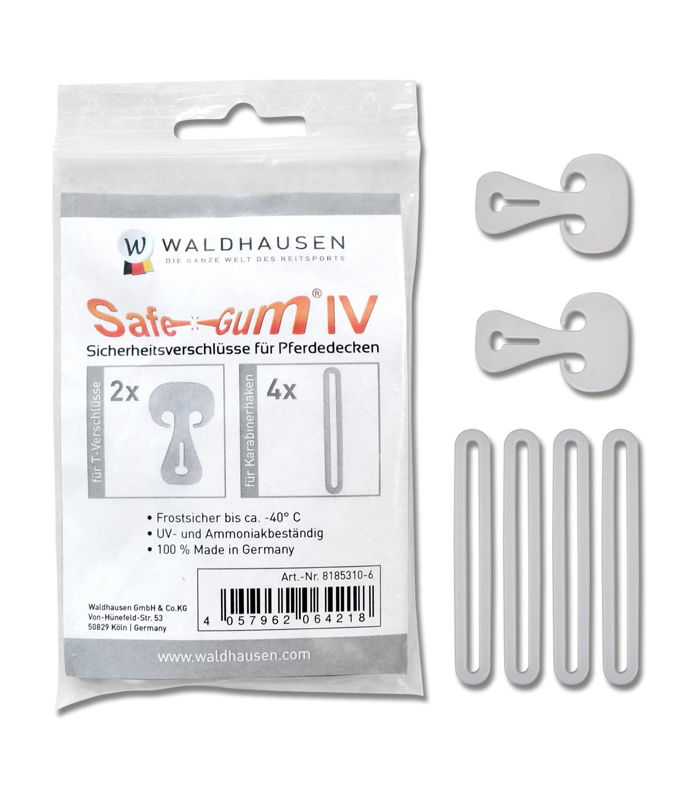 Safe-Gum, set of 6 mixed