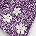Elesa Miracle Little Girl Bag Purse Kids Sequins Crossbody Purse Messenger Bag Party Handbag Shiny Shoulder Bag (Purple)