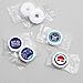 Big Dot of Happiness Making Waves - Swim Team - Swimming Party or Birthday Party Round Candy Sticker Favors - Labels Fit Chocolate Candy (1 Sheet of 108)