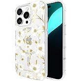kate spade new york iPhone 16 Pro Case - Compatible with MagSafe - Designer Phone Case - Sunshine Floral Gems