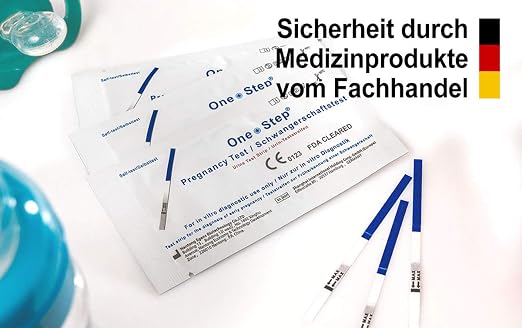 12 X Ultraempfindlicher One Step Schwangerschaftstest