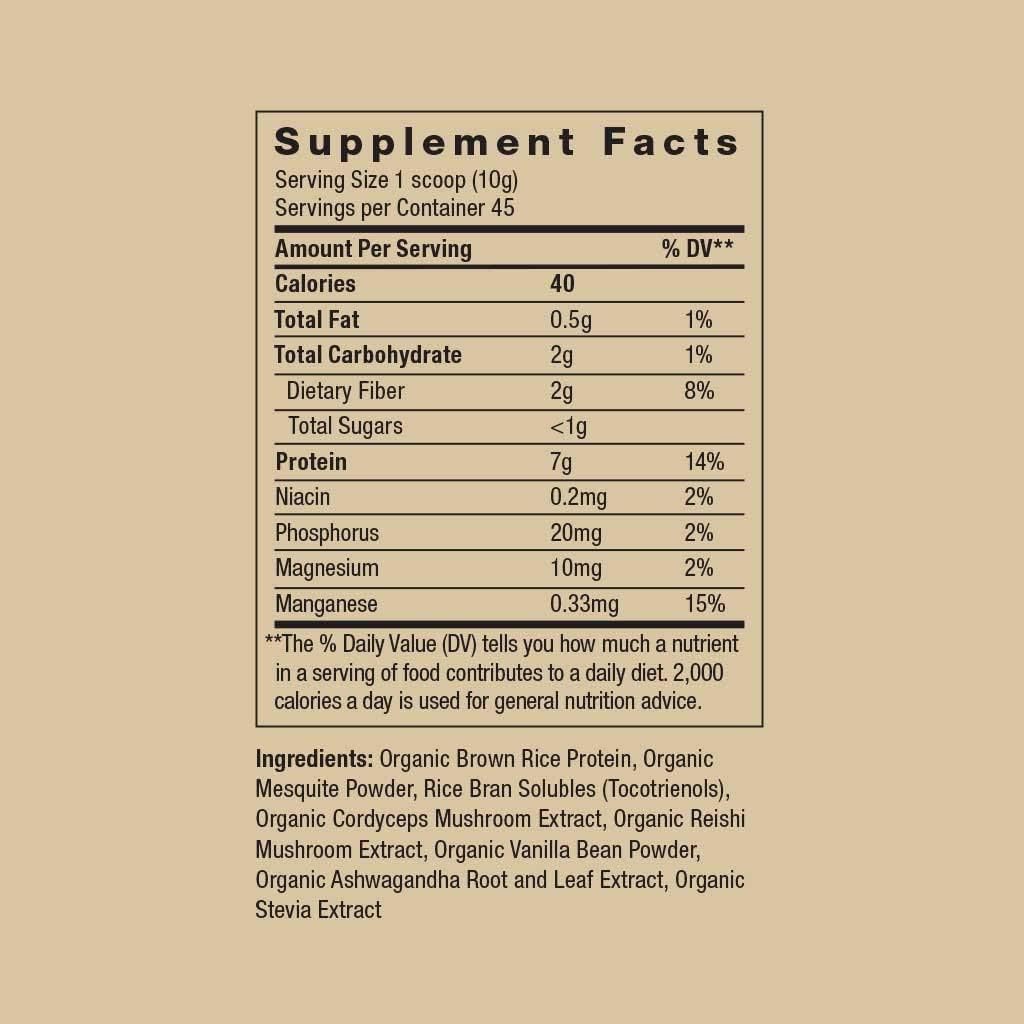 Moon Juice - Vanilla Mushroom Adaptogenic Protein | Energy, Focus, and Recovery: Health & Personal Care