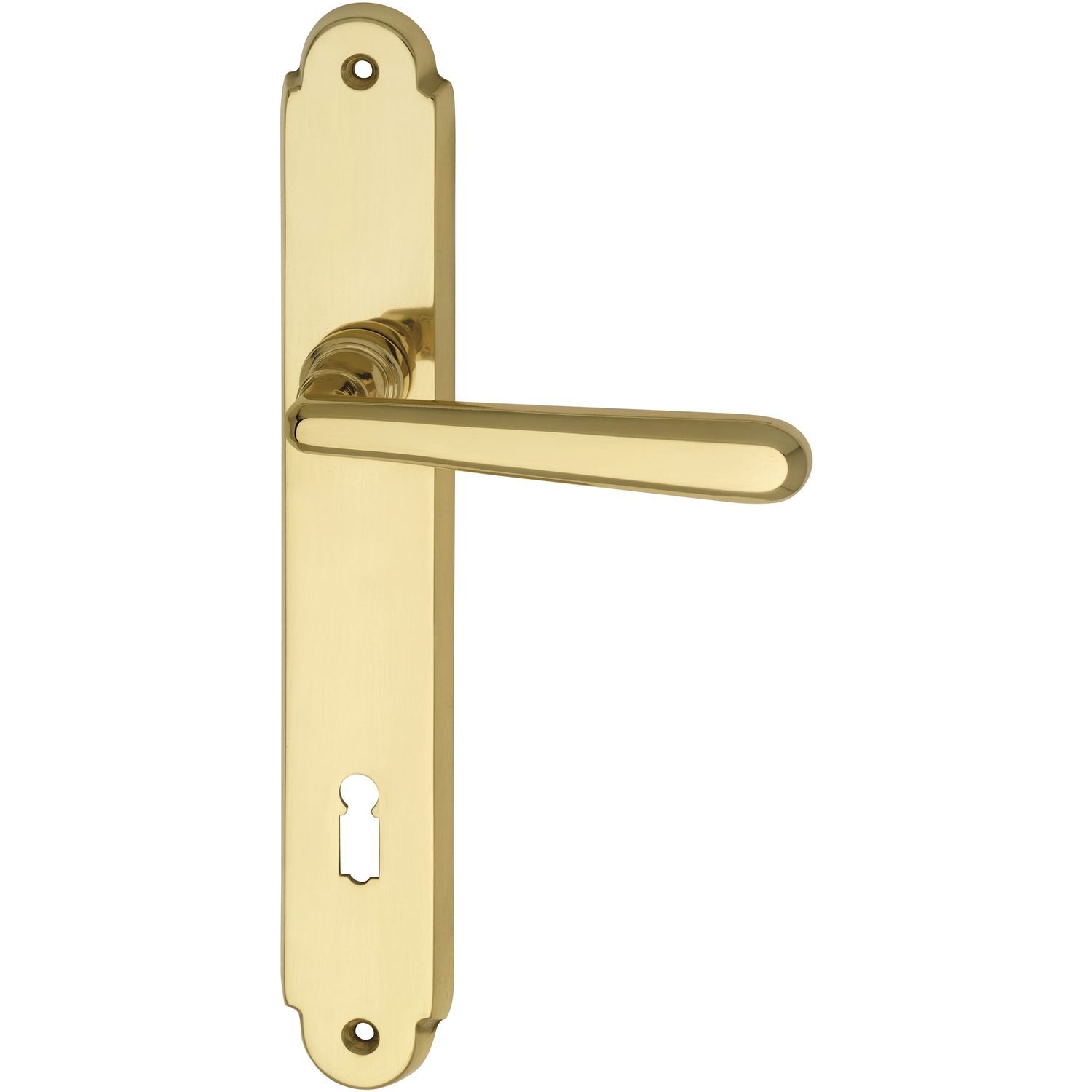 Marchesi 1231.150.002.M ALT-Wien-on Sign Door Handle Set BB 90 38-43 Without Hangerl Polished Brass