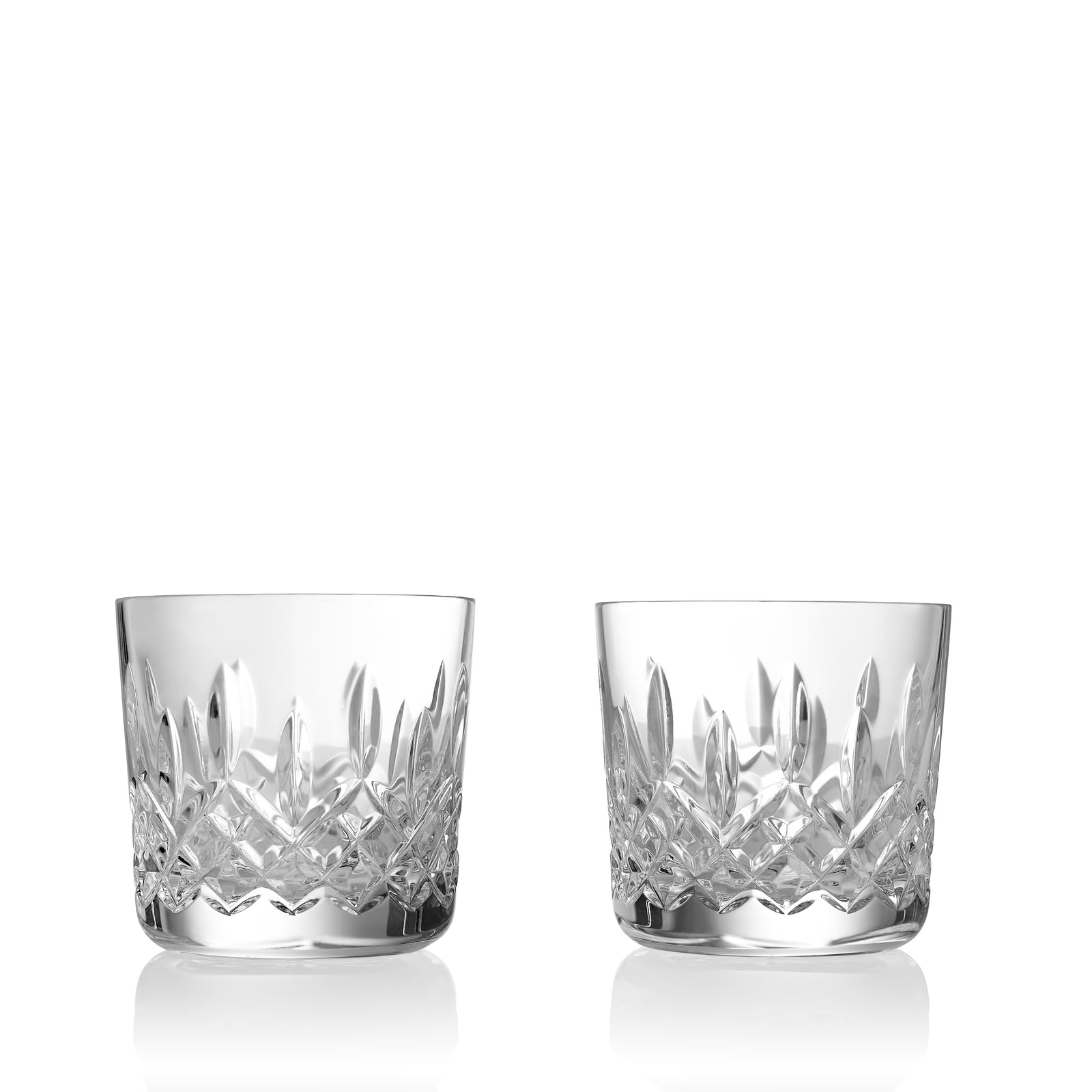 Waterford 1058271 Lismore Tumbler 266ml (9oz) Old Fashioned Pair, Crystal