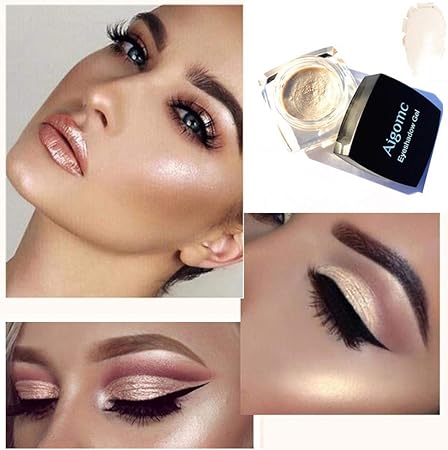 shiny highlighter makeup