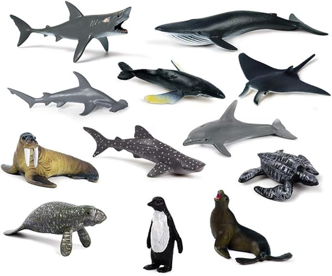 miniature sea animals