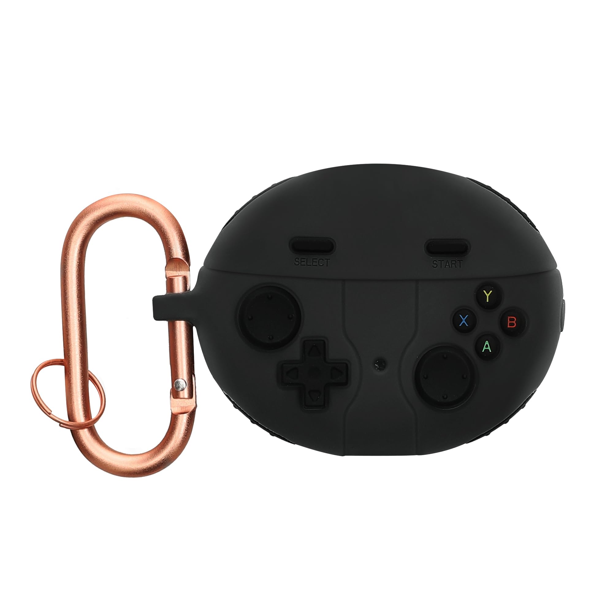 kwmobile Silicone Case Compatible with Huawei Freebuds 5i Case Cover - Game Controller Black