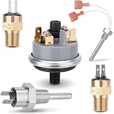 Sejaede Pool Heater Repair Kit with Stack Flue Sensor, Switch &amp; Thermistor | Compatible with Pentair Sta Rite Mastertemp &amp; Max-E-Therm Replace 42002-0024S,42001-0053S,42001-0060S,42002-0025S,42001-0063S