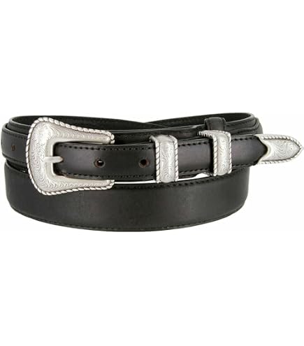 CRAFTMEMORE Western Leather Belt – 3/4 display picture 3