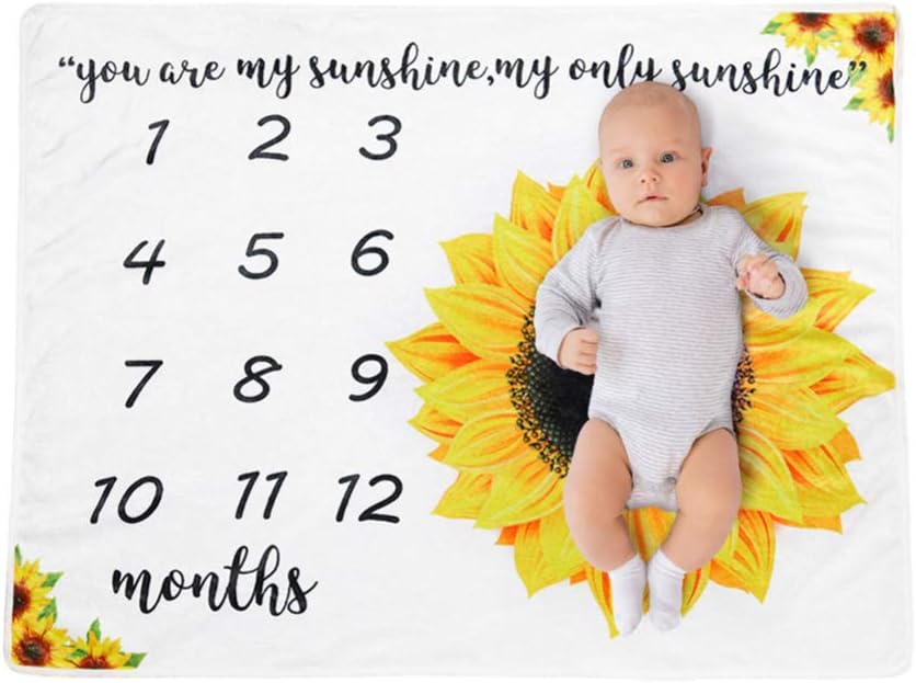 baby calendar blanket