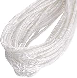 SISI UK White Nylon Picture Hanging Cord 6m 2.2mm Strong 30kg Canvas Mirror view 3