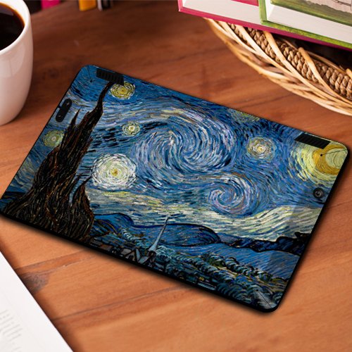 Kindle Fire HDX 7" Decal/Skin Kit, Starry Night, Van Gogh
