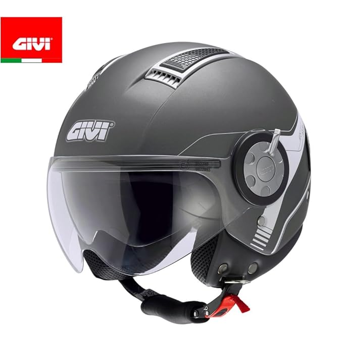 Givi HPS 11.1 AIR DEMIJetHelm, Titan, S Amazon.de Auto