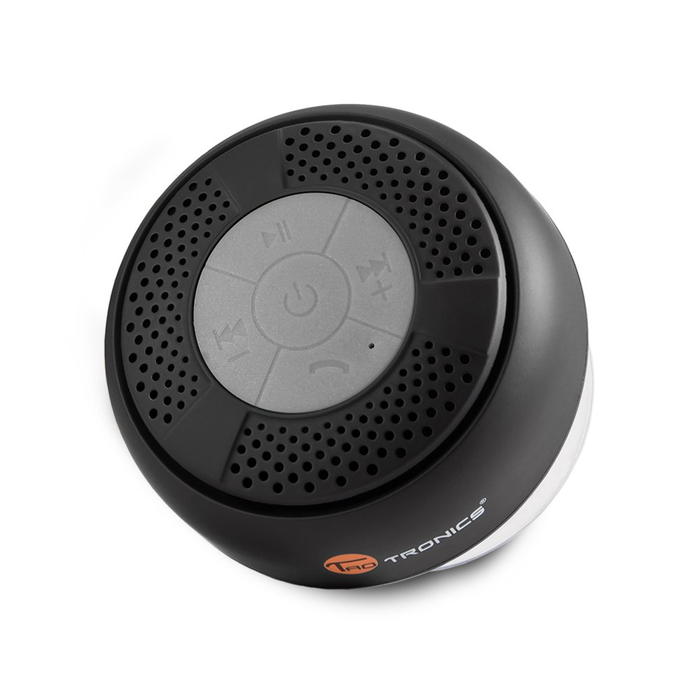 TaoTronics Altavoz Bluetooth Ducha Impermeable con ventosa que se adhiere fácilmente a
