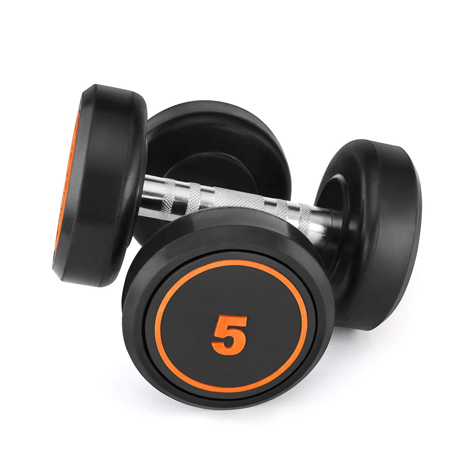 Buy Faantastic Rubber Coated Professional Round Dumbbells, Bouncer