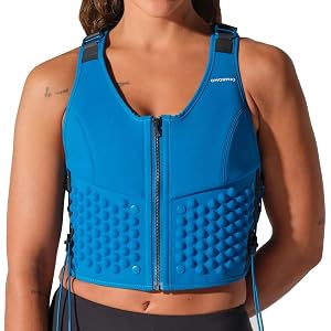 OMORPHO Women’s G-Vest Icon, 6 lb (up to 12 lb with optional G-Pack, sold separately), low-profile, fully adjustable comfort