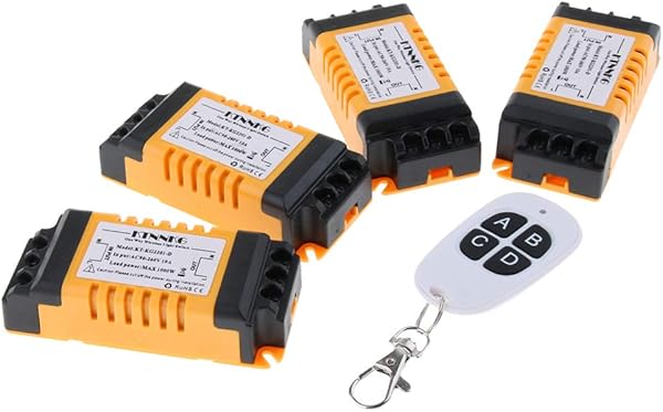 AC 90V 260V 1CH Interruptor de Luz Lmpara RF Control Remoto Inalmbrico LED Bombilla 433 Mhz Smart Home