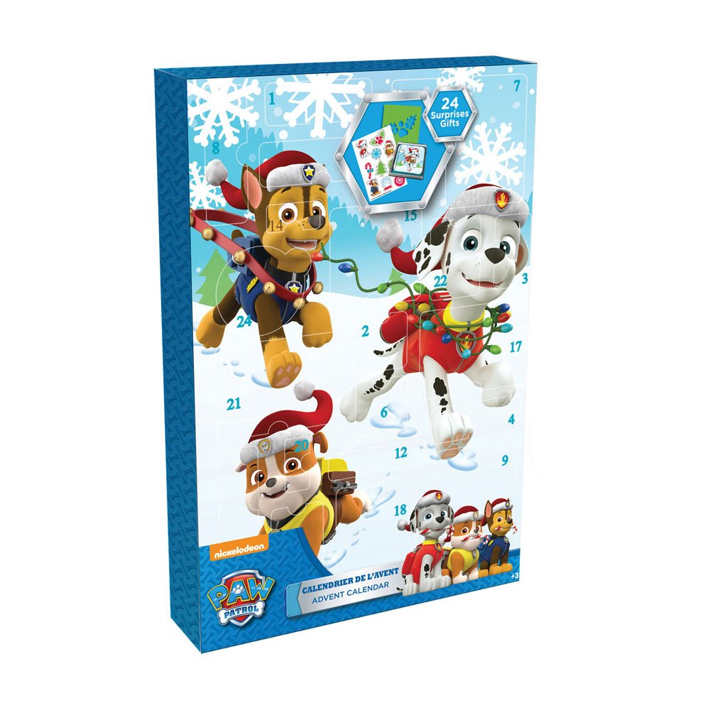 Paw Patrol Advent Calendar with 24 Surprise Gift Toys Kids Christmas