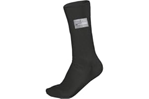 OMP Racing Socks Black Nomex Size Medium FIA