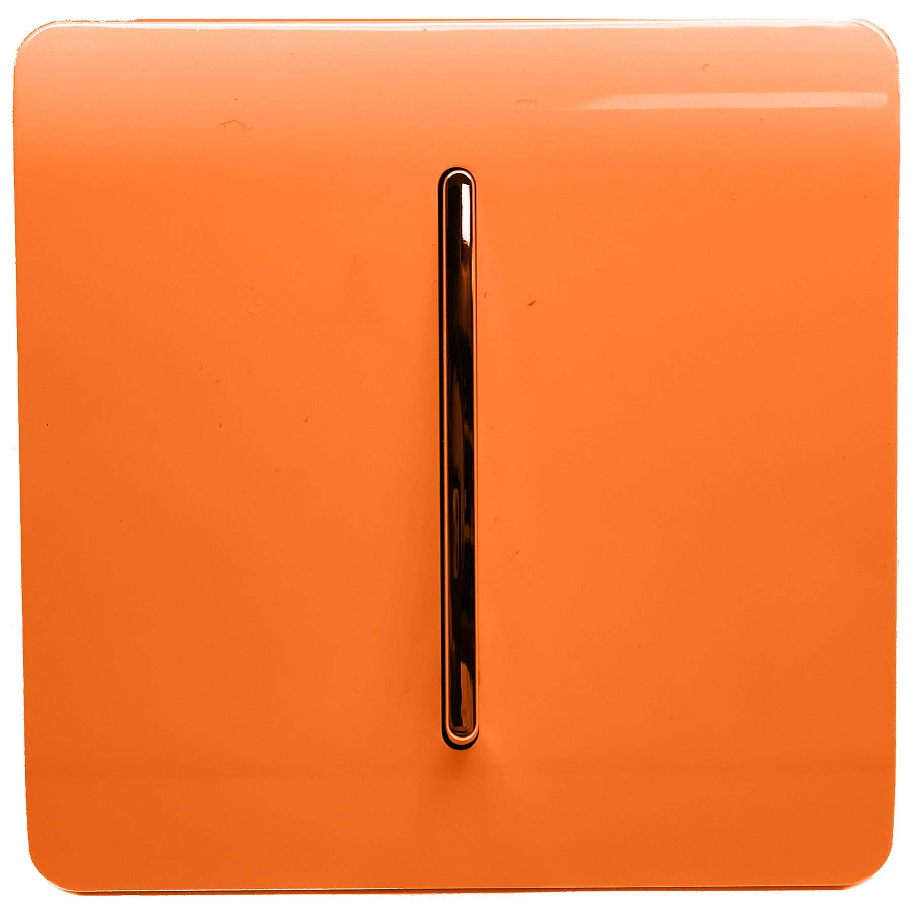 Trendi 1 Gang 1 Way Artistic Modern Glossy 10 Amp Rocker Tactile Light Switch โ image 1