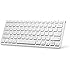 Anker Ultra Compact Slim Profile Wireless Bluetooth Keyboard with Rechargeable Battery [Compatible with New iPad 9.7" (2017)] - White