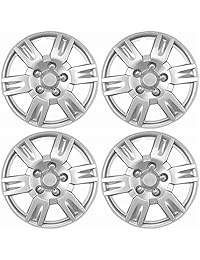 Tapa cubos para cubiertas de rueda de plata exclusivas de Nissan Altima (paquete de 4), 16 pulgadas