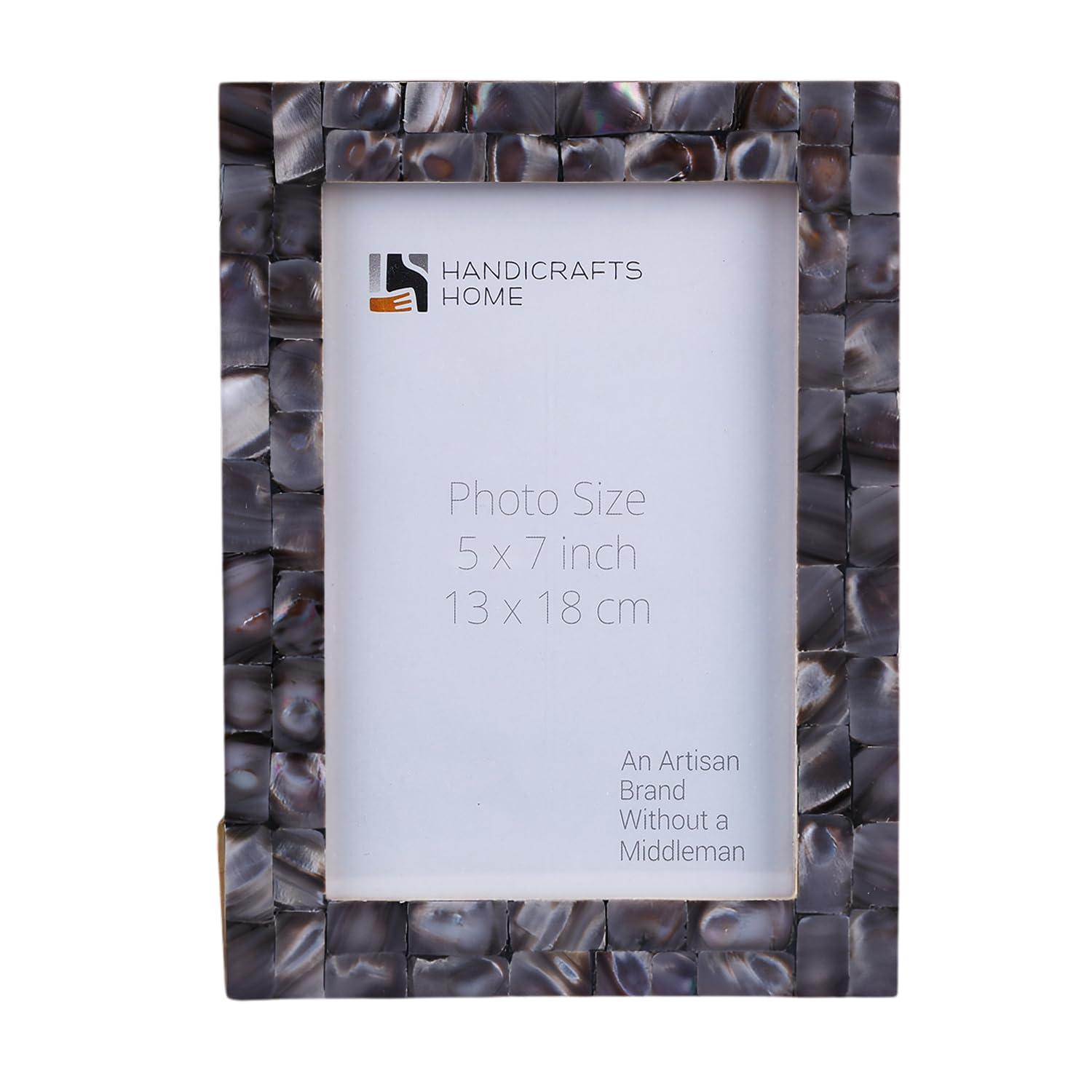 Handicrafts Home 5x7 Picture Frame Mother of Pearl Collection, Handcrafted Photo Frame, Small Picture Frame for Living Room, Wall Decor, Vintage Picture Frames, Thanksgiving gift for friends & Family