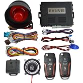 3 in 1 Car Alarm : ① Car Keyless Entry Alarm System, ② Remote Engine Start Starter, ③ Push to Start Iginition Kit