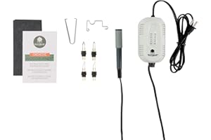 Walnut Hollow Creative Woodburner Wire Tool with Adjustable Temperature, 4 Points (Tips), Wood Burning Kit