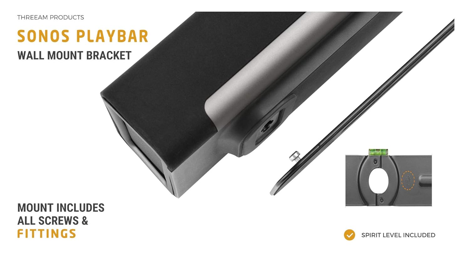 sonos soundbar wall mount bracket