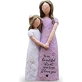 AcowSpt Aunt Birthday Gift, Aunts Gifts, Best Aunt Ever Gifts, Auntie Gift Ideas, Sculpted Hand-Painted Figurine(Purple)