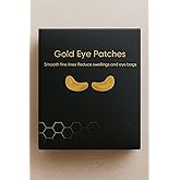 Collagen Eye Mask – Hydrogel Under Eye Patches for Dark Circles & Puffiness – 24 Pairs – Vegan, Chemical-Free & Gentle – Hydrating & Refreshing Treatment for Tired Eyes