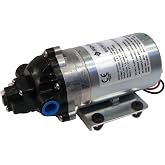 PENTAIR SHURFLO 8000-543-936 Diaphragm Pump, 12VDC Automatic Demand Water Pump, 1.8 GPM 60 PSI Agricultural Sprayer Pump, Chemical Resistant Transfer Pump for Irrigation, Lawn, Farm and Spray Systems