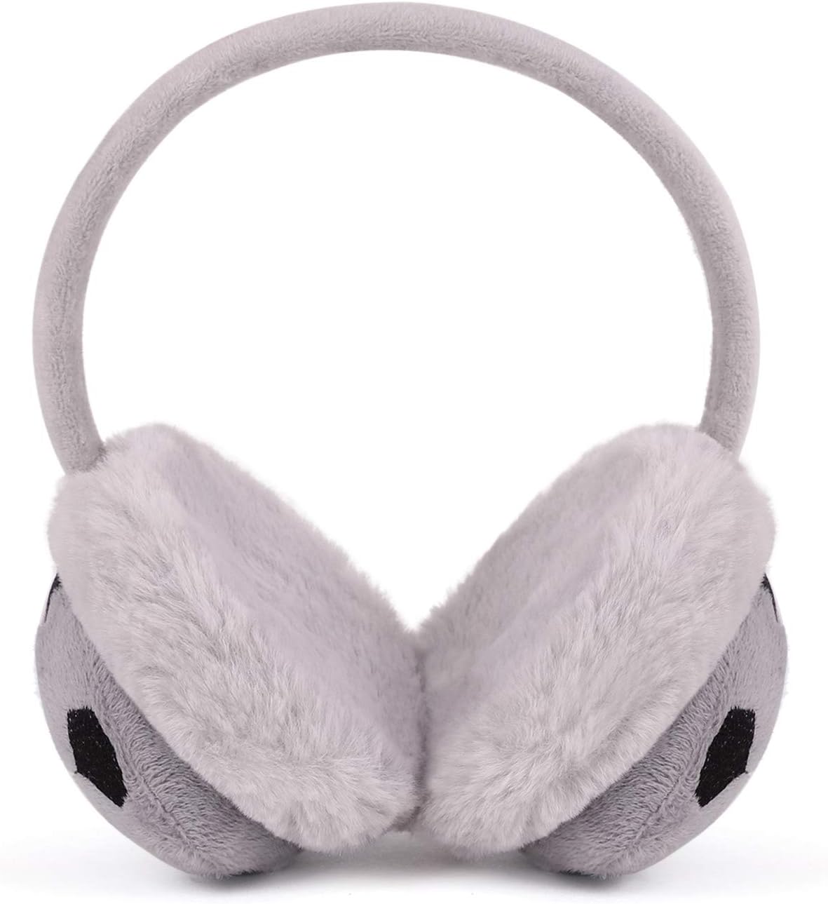 IPENNY Boys Girls Fur Earmuffs Xmas Gift Cute Football Design Winter Fluffy Thermal Ear Warmers Handband Cold Weather Earplugs Comfortable Fashion Cartoon Ear Muffs Protector - Image 3